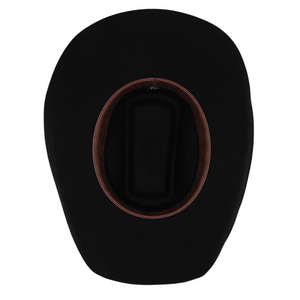 Pistol 8 Second Black Felt Hat