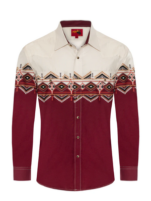 Frank Pattern Button Down Shirt