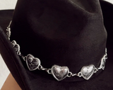 Heart Hat Band