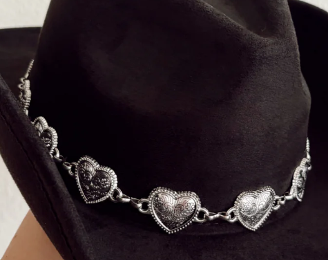 Heart Hat Band