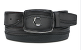 Oxford Leather Embroidery Cuadra Belt