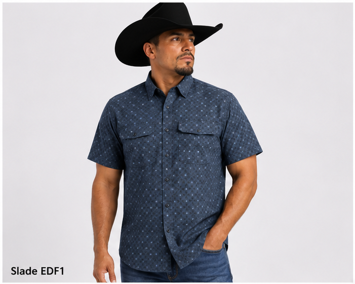 Slade Short Sleeve Button Up