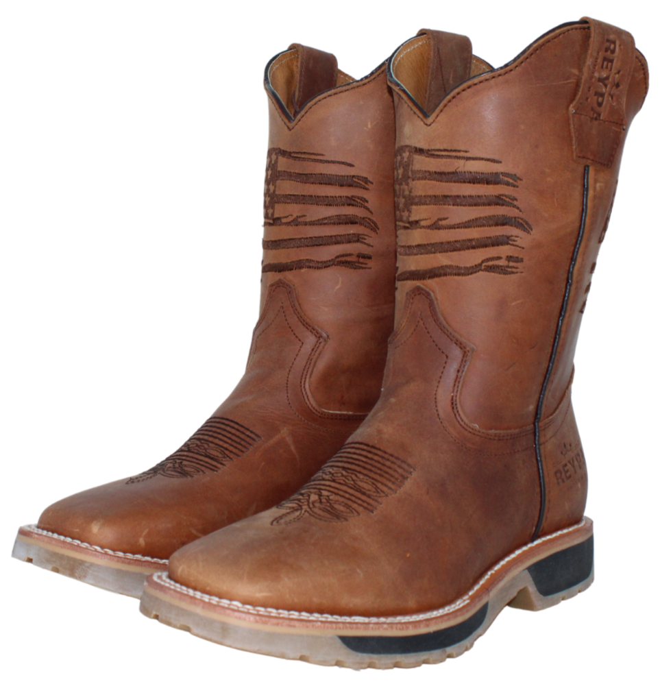 Alejandro Youth American Flag Boots