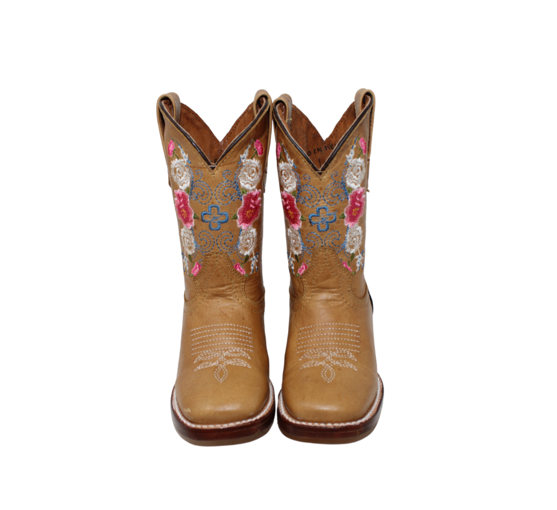 Carla Floral Kids Boots