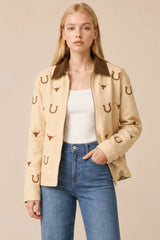 Rustler Womens Embroidered Jacket
