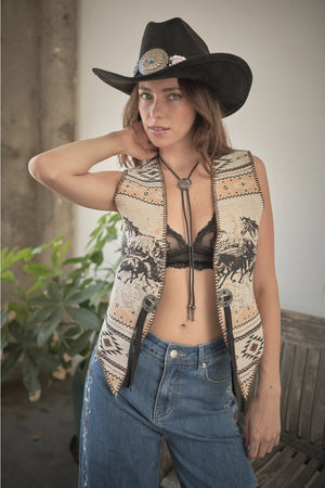 Bandera Western Tapestry Vest