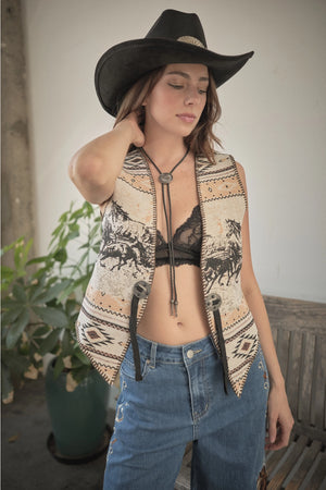 Bandera Western Tapestry Vest