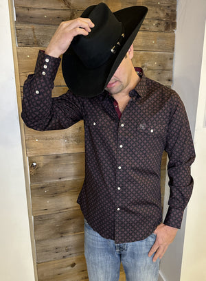Lane Western Button Up Shirt
