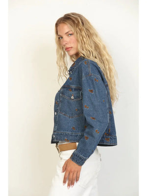 Cobalt Wild West Denim Jacket