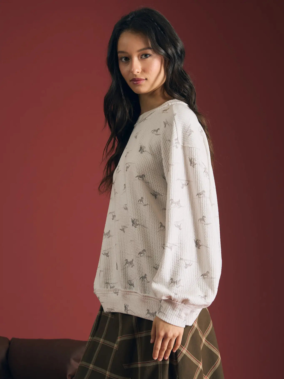 Cornelia Knit Long Sleeve Top