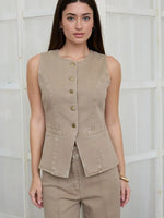 Lotte Button Down Vest