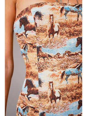 Polly Jaquard Tube Dress