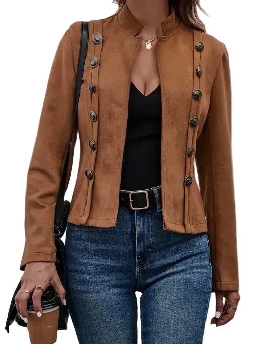 Marjorie Deerskin Velvet Jacket