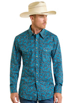 Wesley Long Sleeve Print Shirt