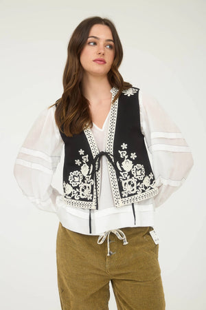 Florence Embroidery Vest