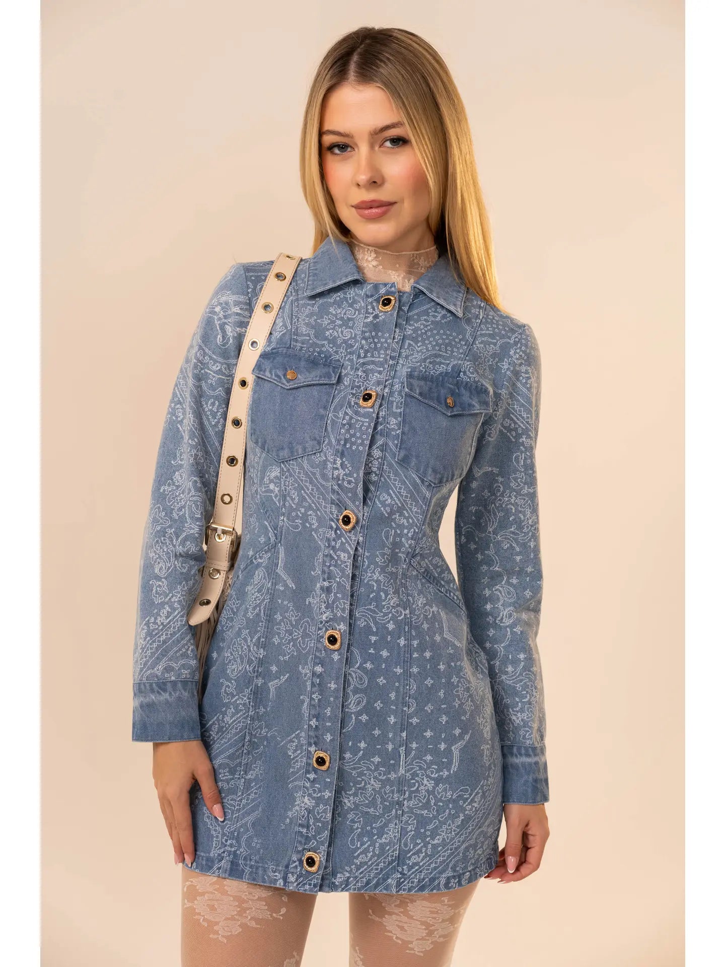 Georgia Denim Dress