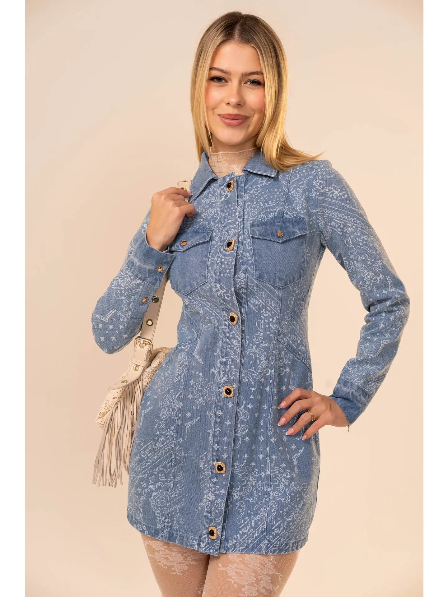 Georgia Denim Dress