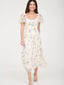 Lucia Floral Chiffon Dress