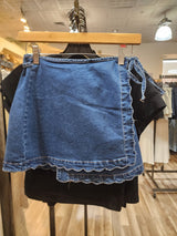 Ziggy Denim Wrap Around Skirt