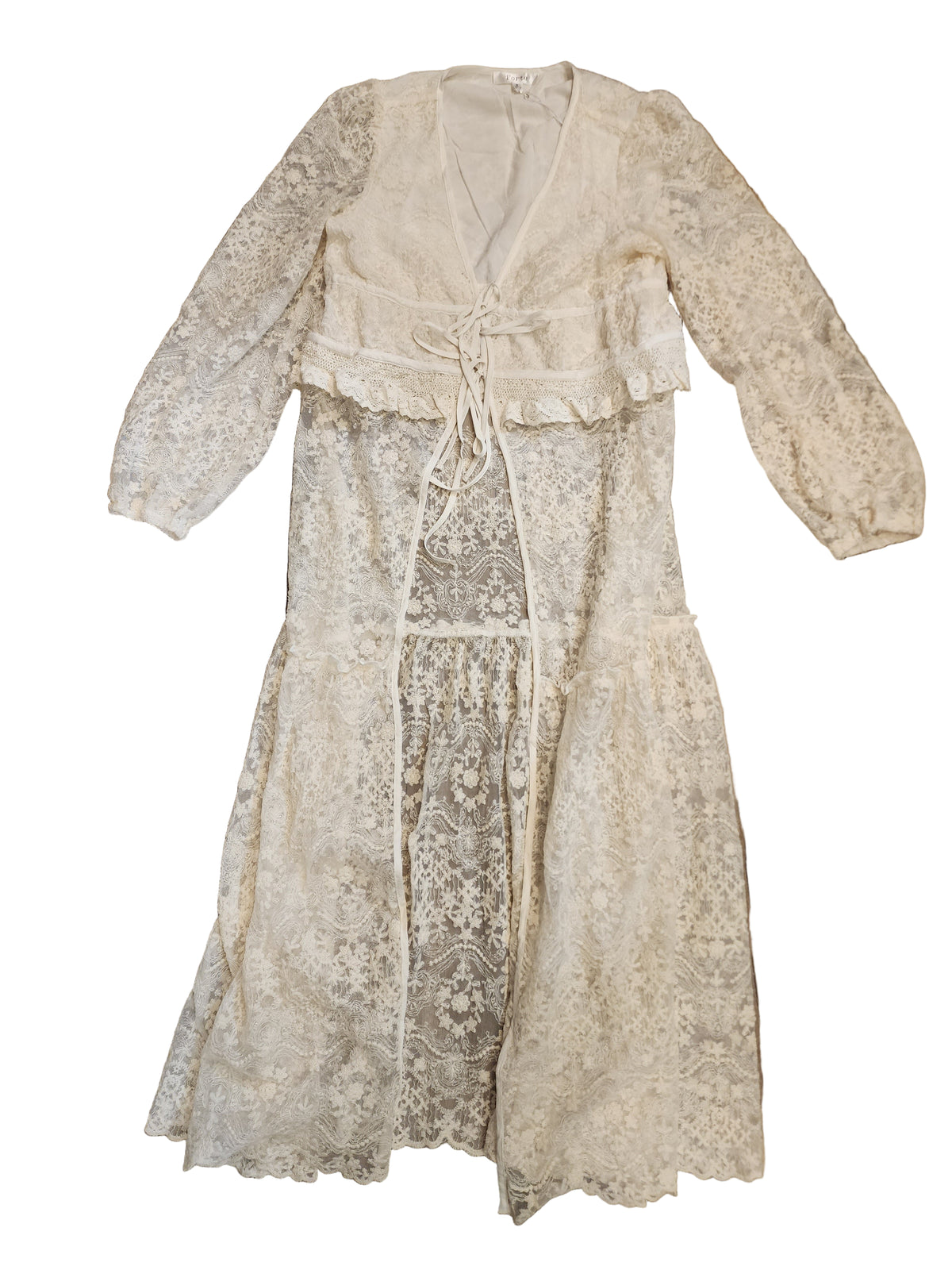 Rowyn Lace Tie Cover Up