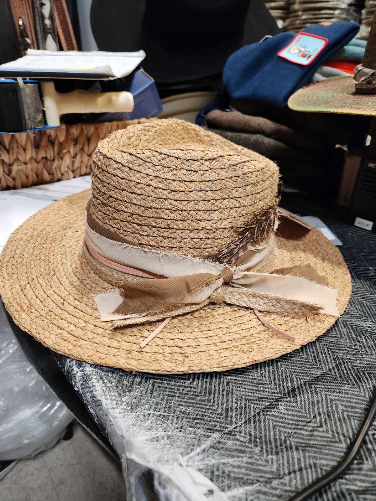 Amalia Raffia Artisan Hat