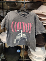 Bronc Rider Cowboy Tee