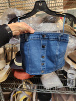 Amelia Denim Tube Top
