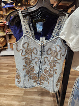 Clarissa Denim Top