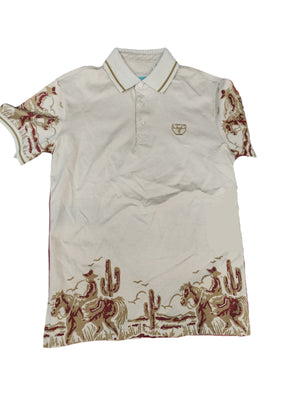 SONNI Western Polo Shirt