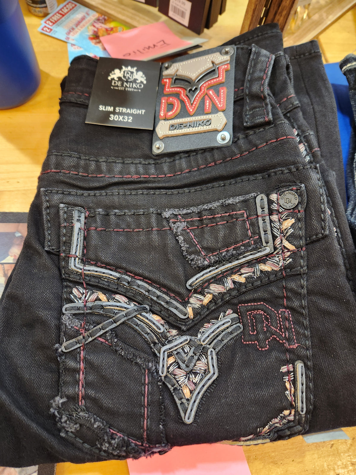 Emilio Slim Straight Jeans