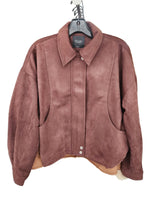 Brittney Suede Zip up Jacket