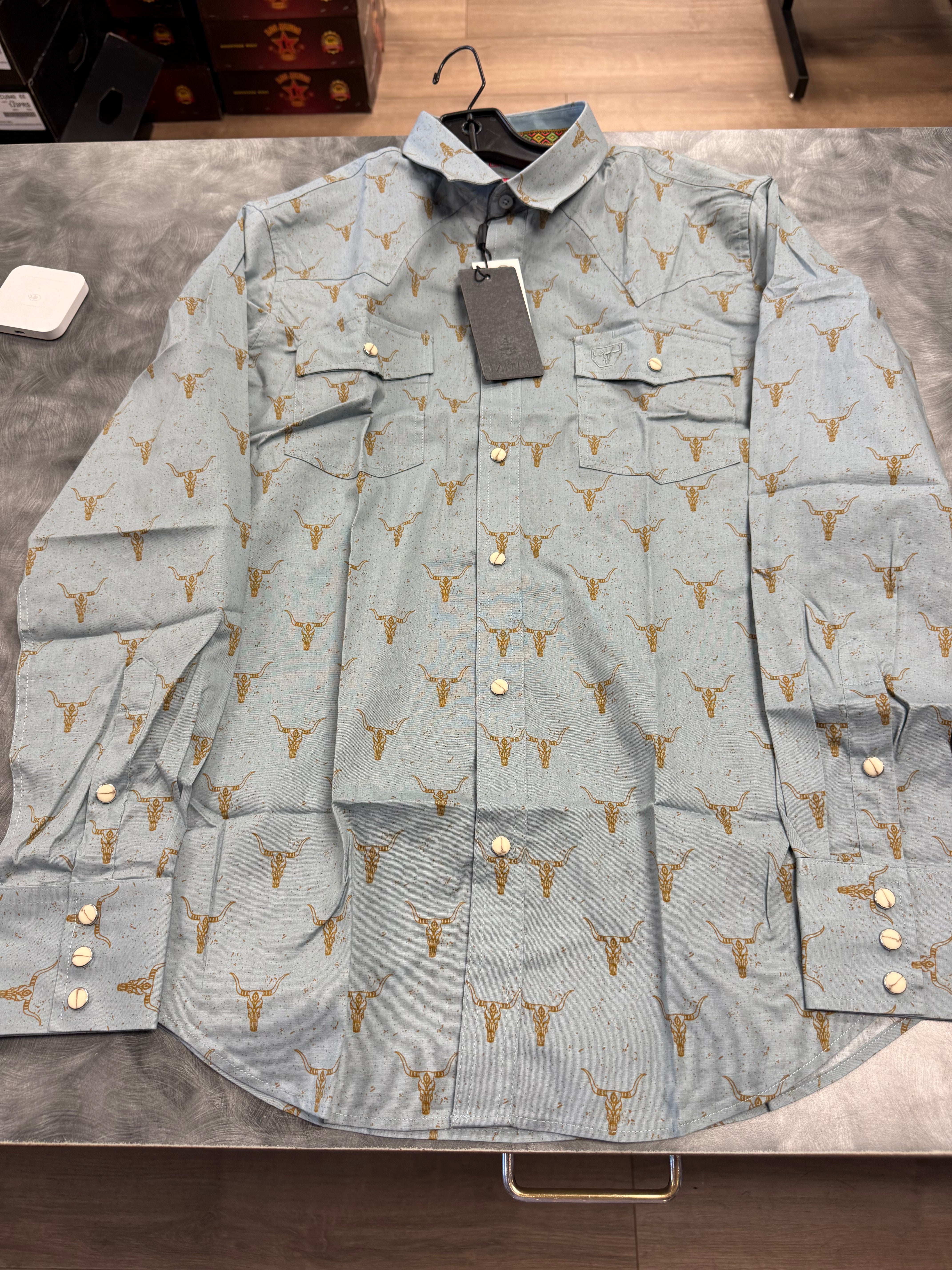 BRICE Men's Button Down Shirt