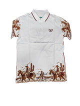 SONNI Western Polo Shirt