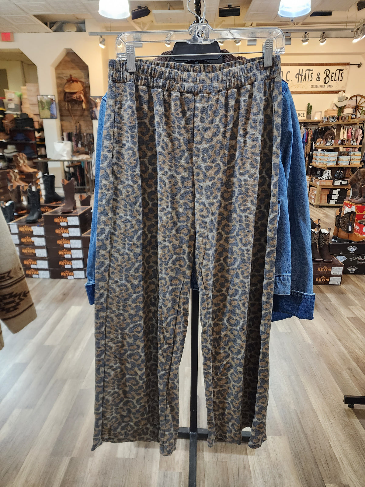 Lynette Leopard Print Pants