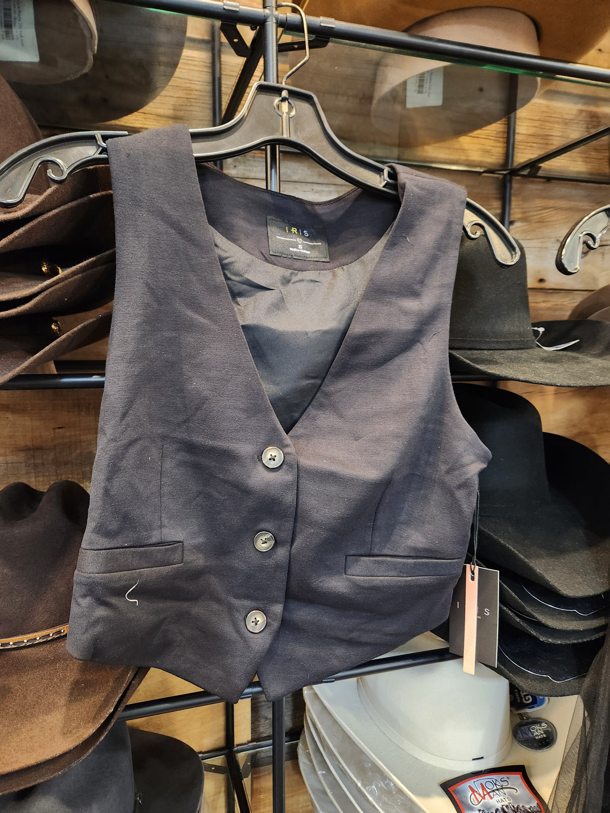 Darlene Black Vest