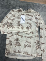 Ollie Cowgirl Mesh Top