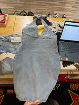 Dorothea Denim Halter Dress