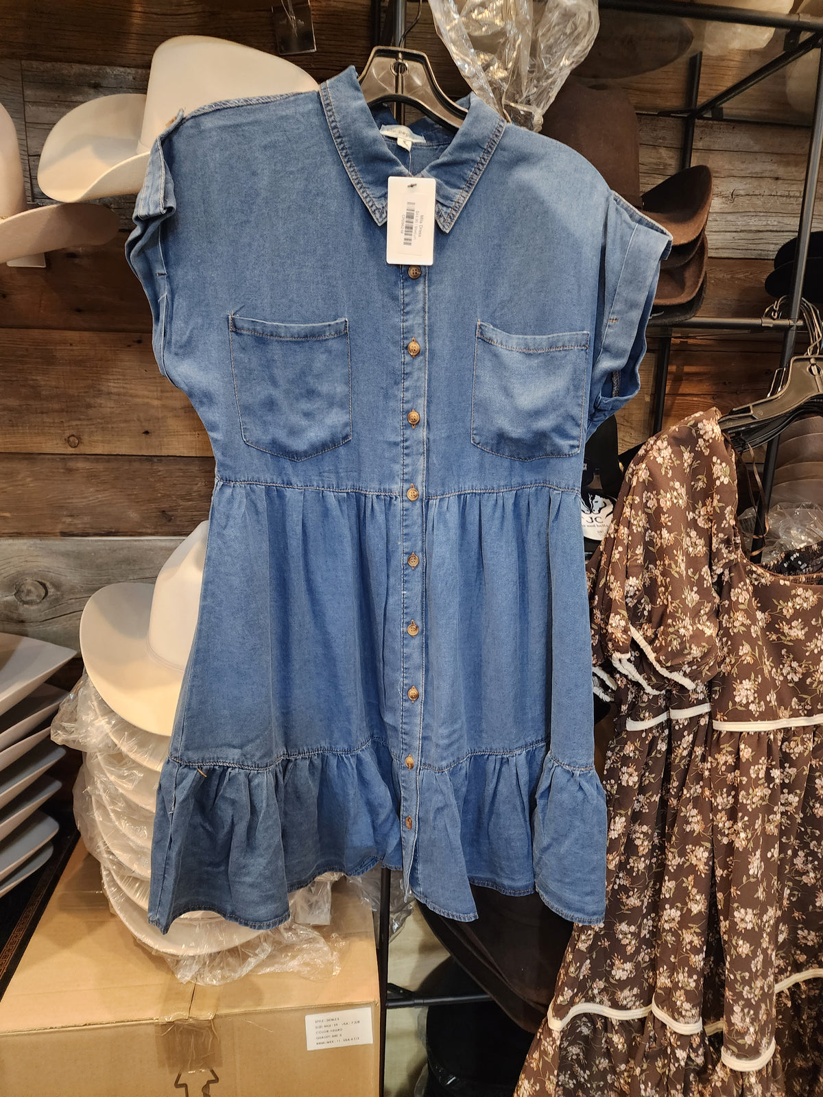 Mila Denim Dress