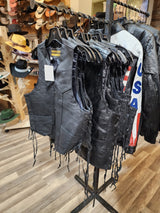 Gunsmoke Assorted Leather Fringe Vest