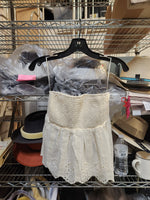 Mily Eyelet Smocking Top