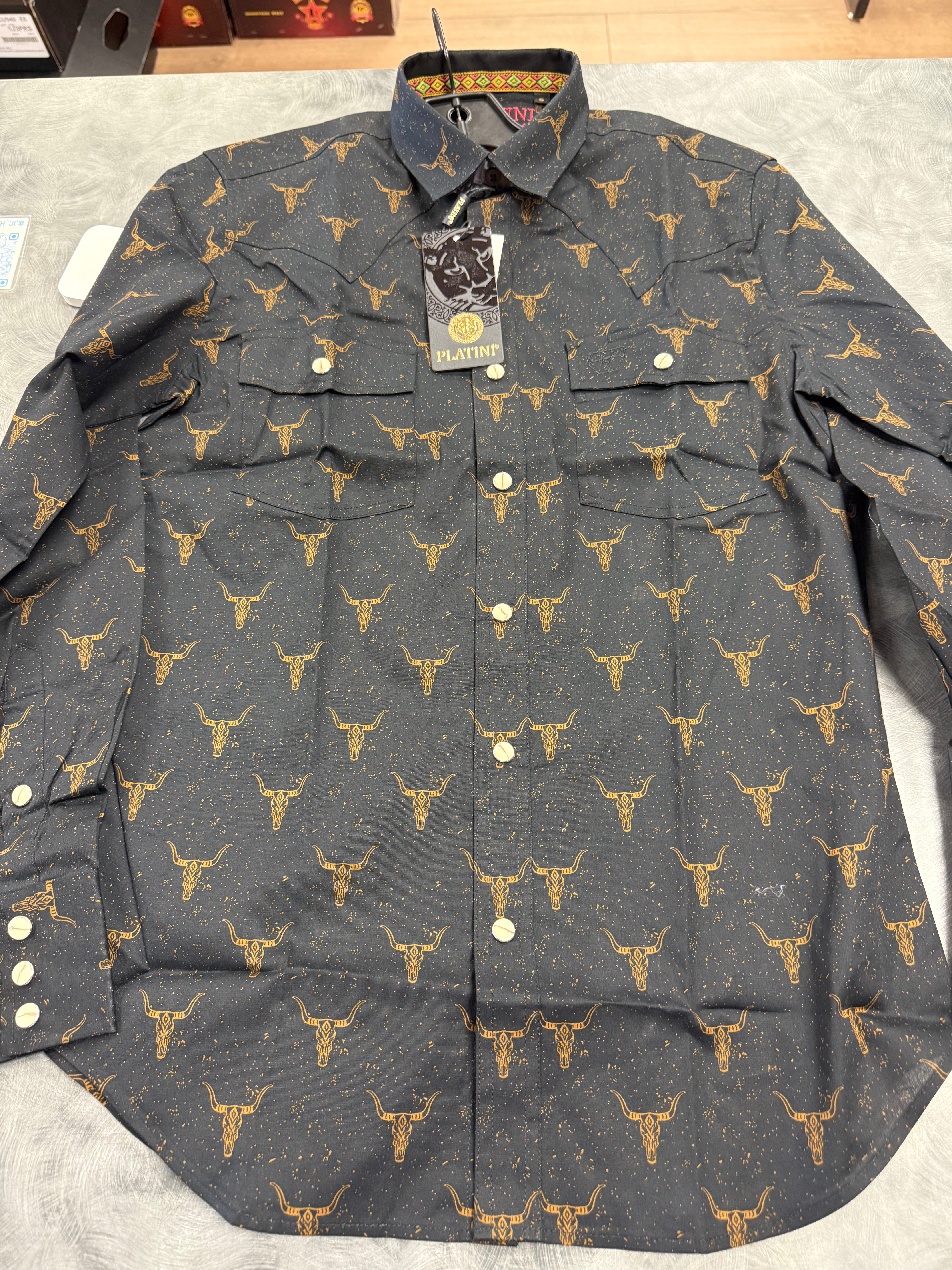 BRICE Men's Button Down Shirt