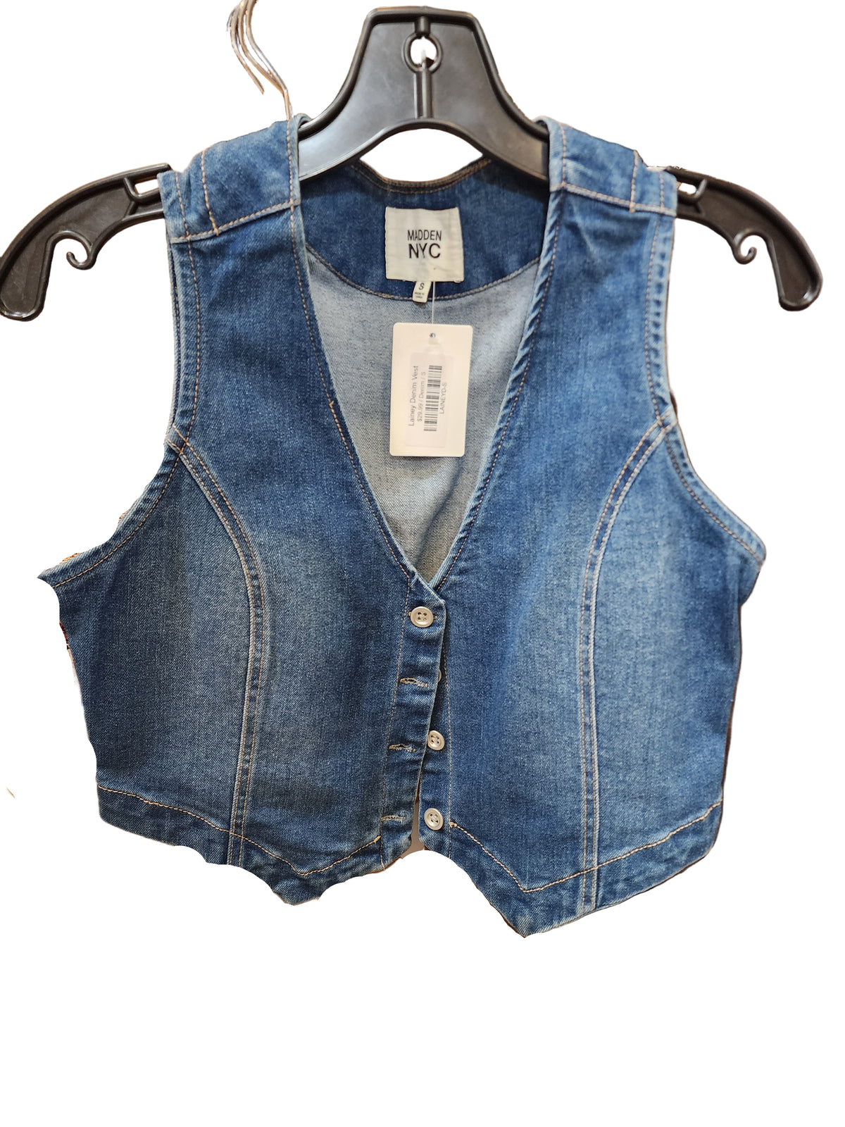 Lainey Denim Vest