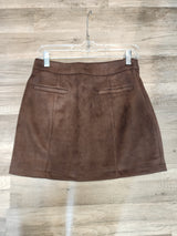 Brittney Suede Mini Skirt