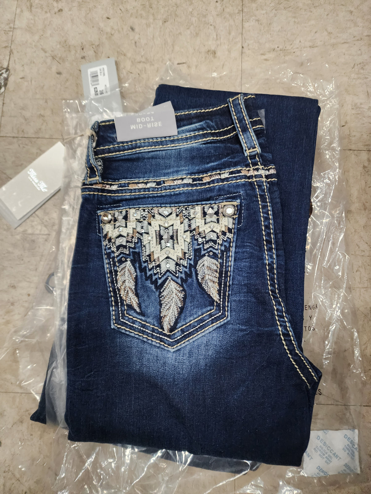 Janari Bling Boot Cut Jeans