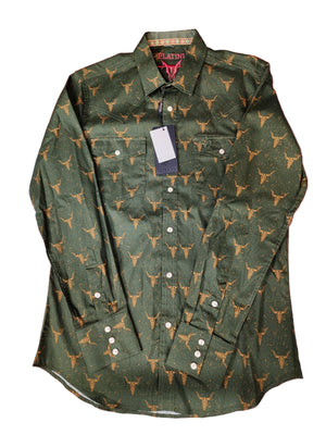 BRICE Men's Button Down Shirt
