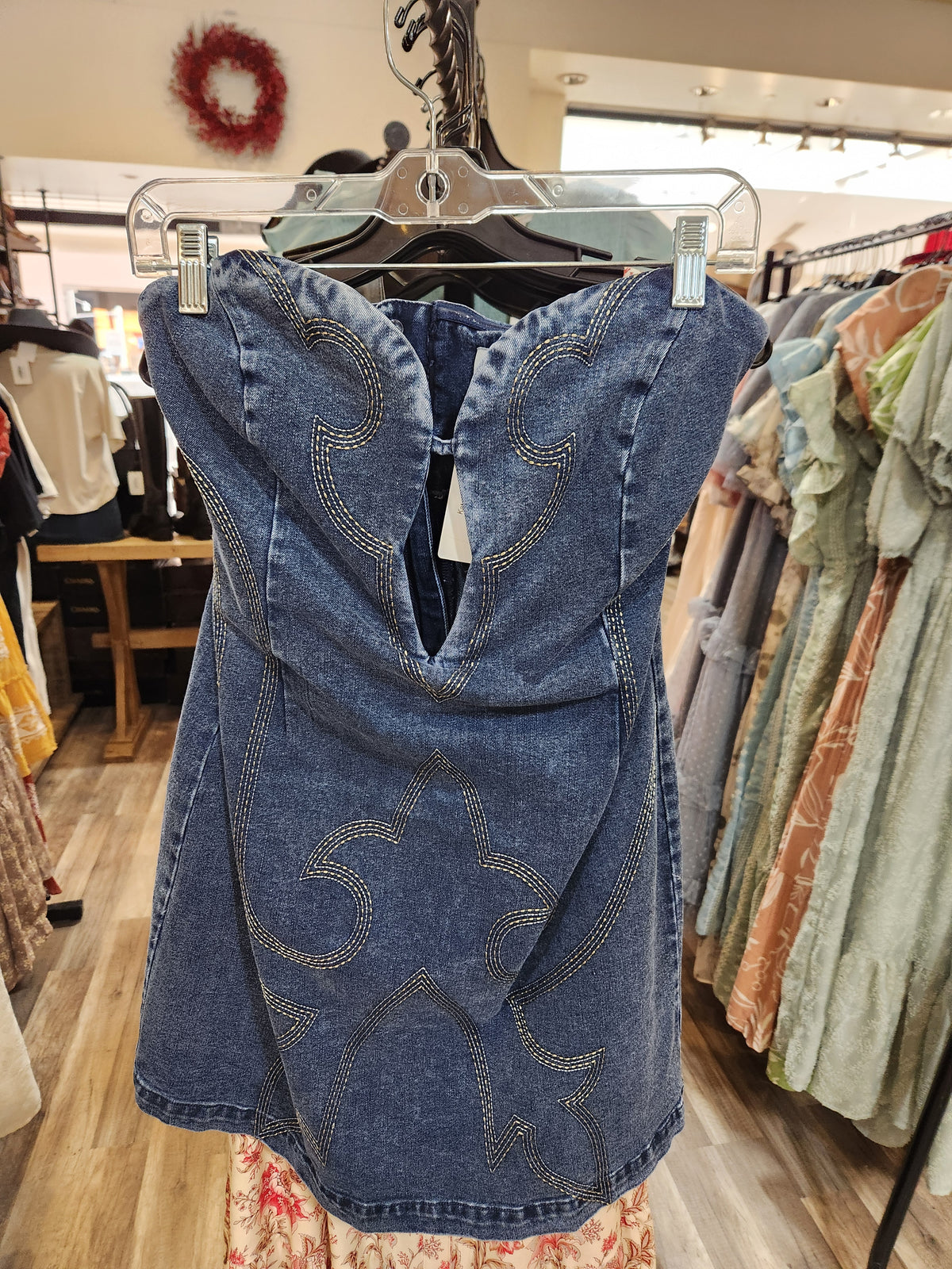 Katrina Sweetheart Cutout Minidress