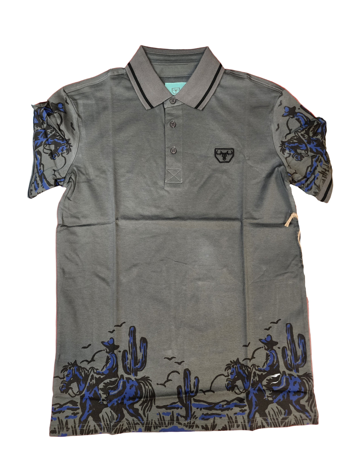 SONNI Western Polo Shirt