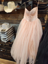 Glenda Corset Mesh Dress