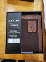 Walnut Ariat Card Case