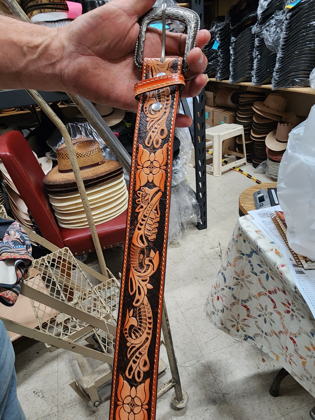 Drago Leather Belt